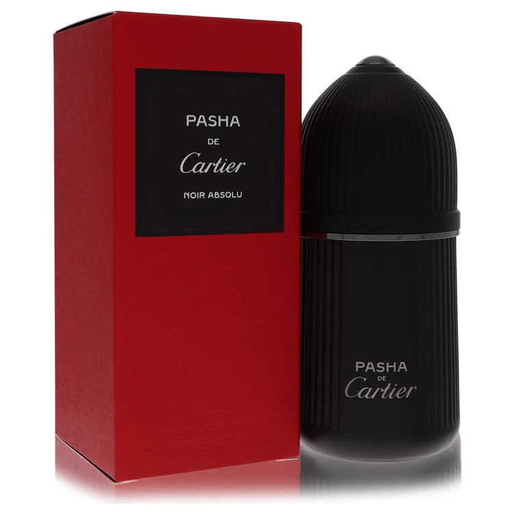 Cartier Pasha De Cartier Noir Absolu 3.3oz Men's Eau de Parfum