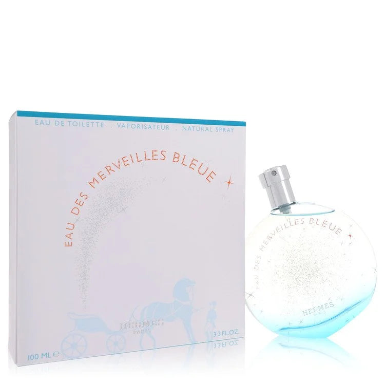 Hermes Eau Des Merveilles Bleue 3.3oz Women's Eau de Toilette