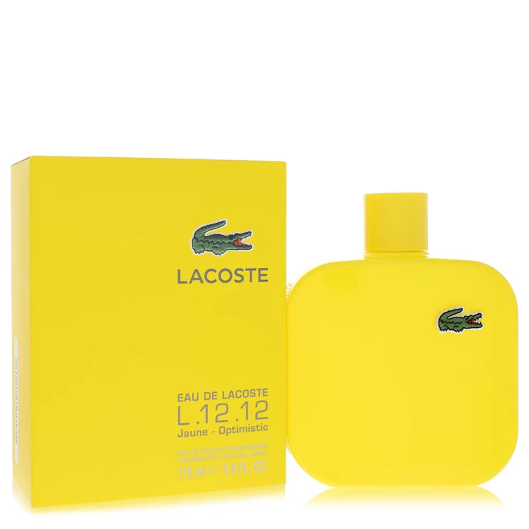 Lacoste Eau De Lacoste L.12.12 Jaune-Optimistic 5.9oz Men's Eau de Toilette