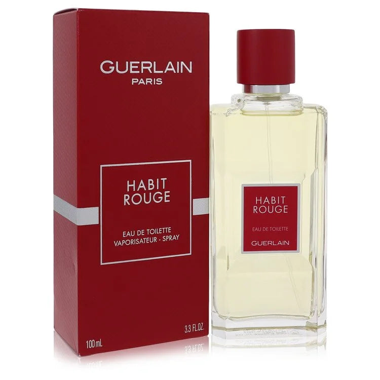 Guerlain Habit Rouge 3.4oz Men's Eau de Toilette