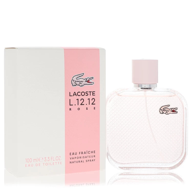 Lacoste Eau De Lacoste L.12.12 Rose Eau Fraiche 3.3oz Women's Eau de Toilette